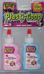 Glow Red, Glow Blue Plastigoop